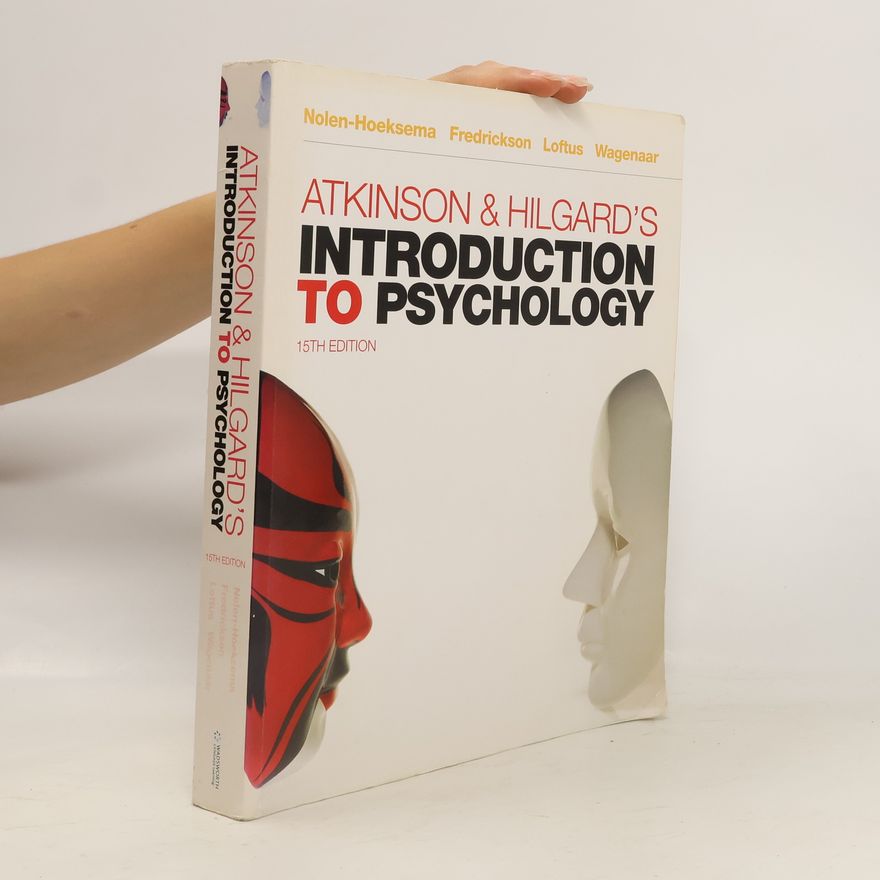 Susan Nolen-Hoeksema Atkinson & Hilgard's Introduction to Psychology