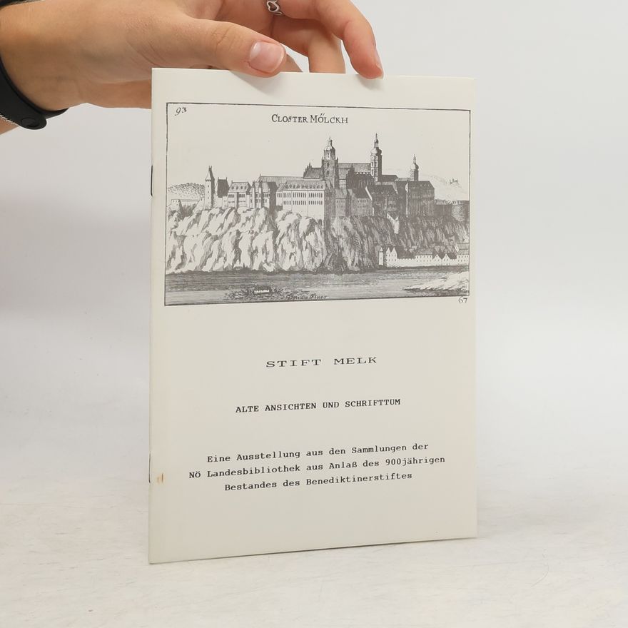 Stift Melk Alte Ansichten und Schrifttum