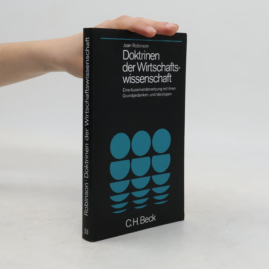 Joan Robinson Doktrinen der Wirtschaftswissenschaft
