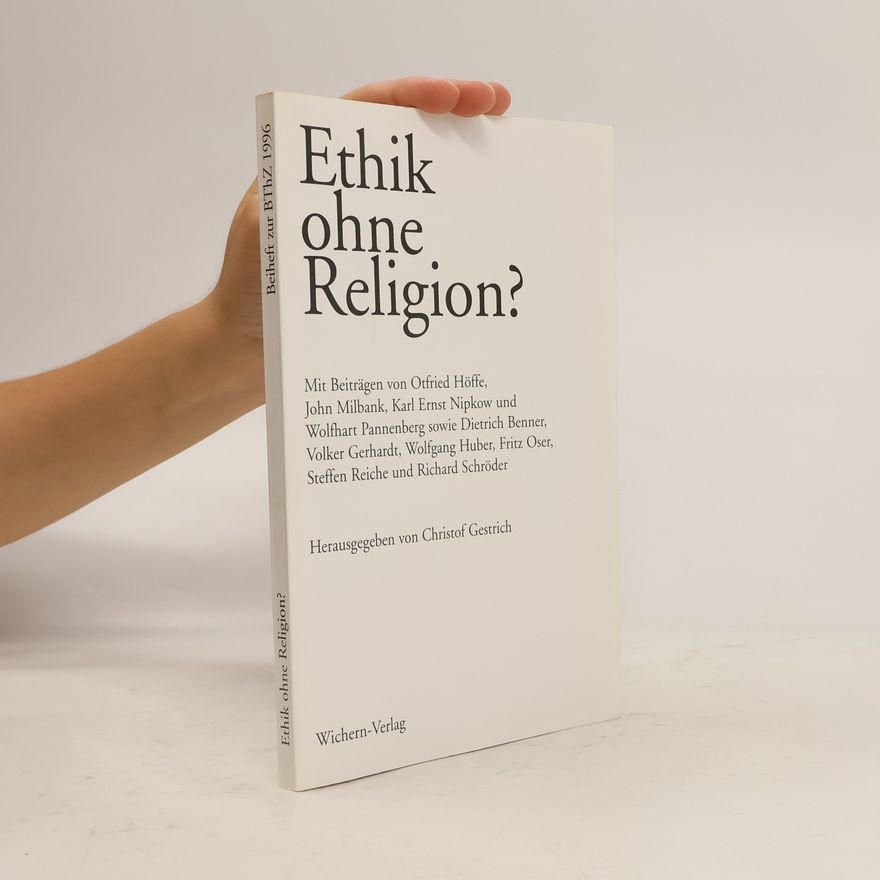 AA.VV. Ethik ohne Religion?