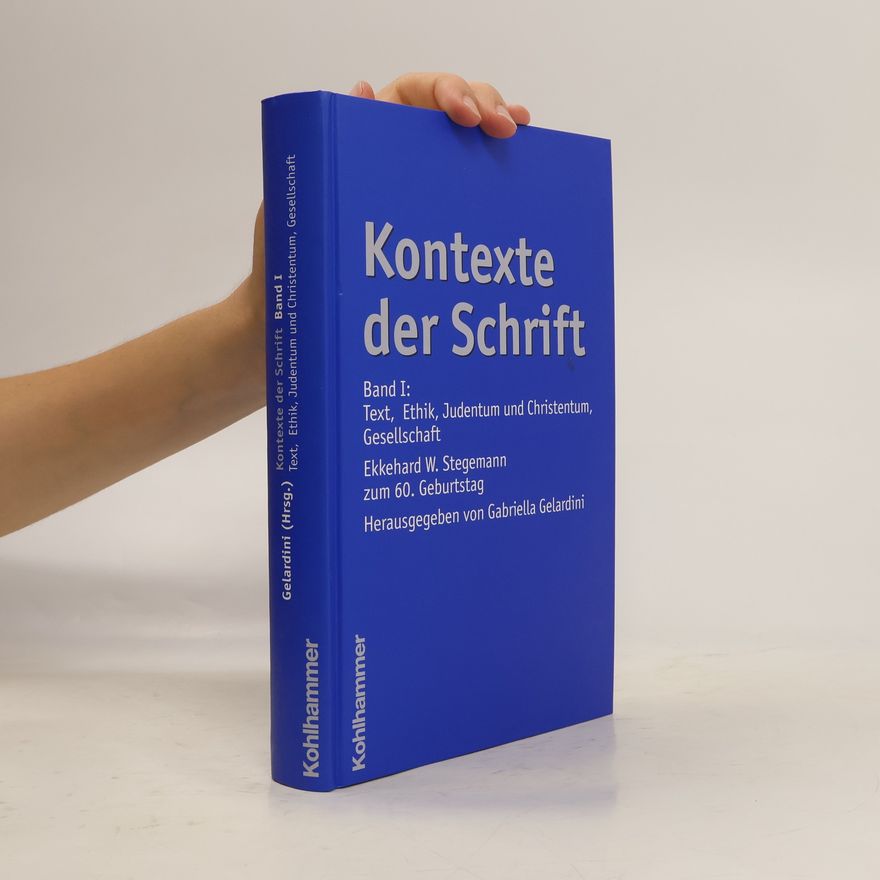 Gabriella Gelardini Kontexte der Schrift