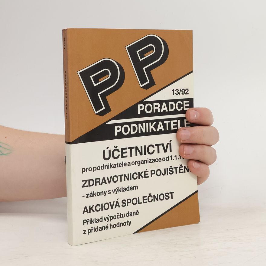 Autorenkollektiv Poradce podnikatele 13/92