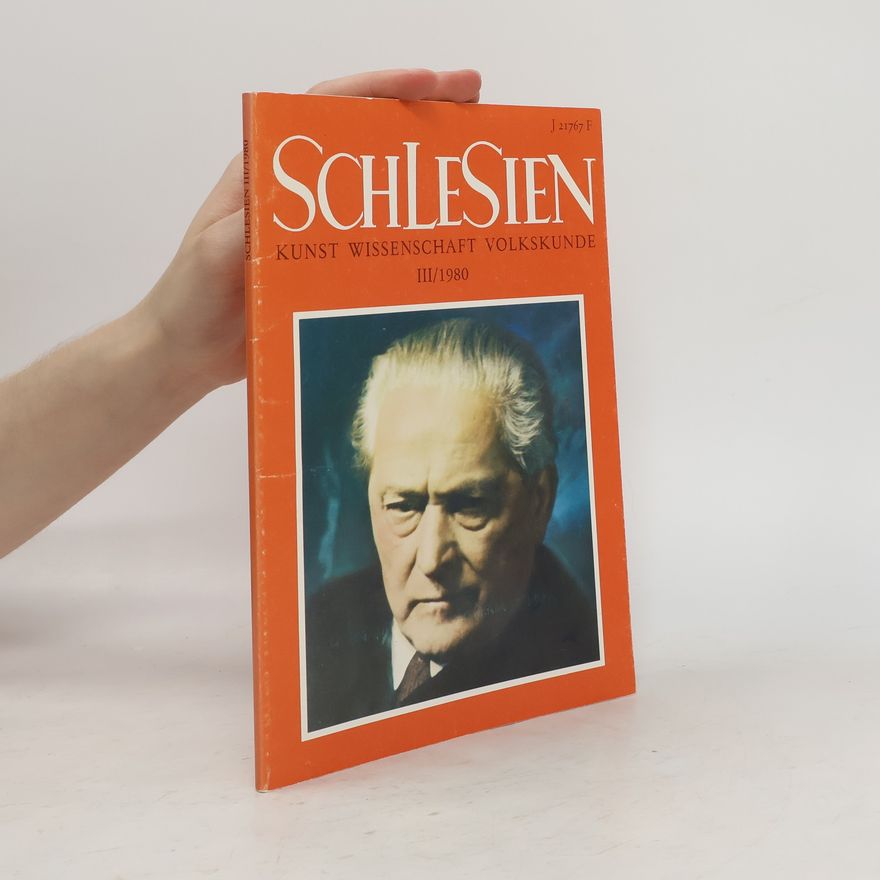 Autorenkollektiv Schlesien Kunst Wissenschaft Volkskunde III/1980