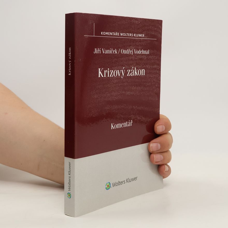 Ondřej Vodehnal Krizový zákon. Komentář