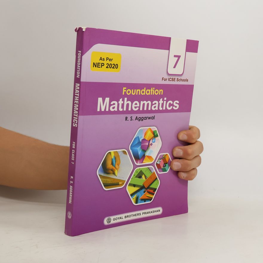 R. S. Dhauni Foundation Mathematics for Class 7 (A.Y. 2023-24)Onward