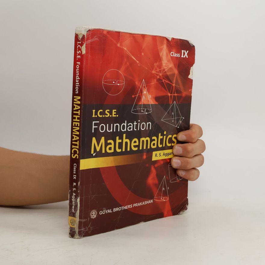 R S Aggarwal ICSE Foundation Mathematics Part 1 for Class IX