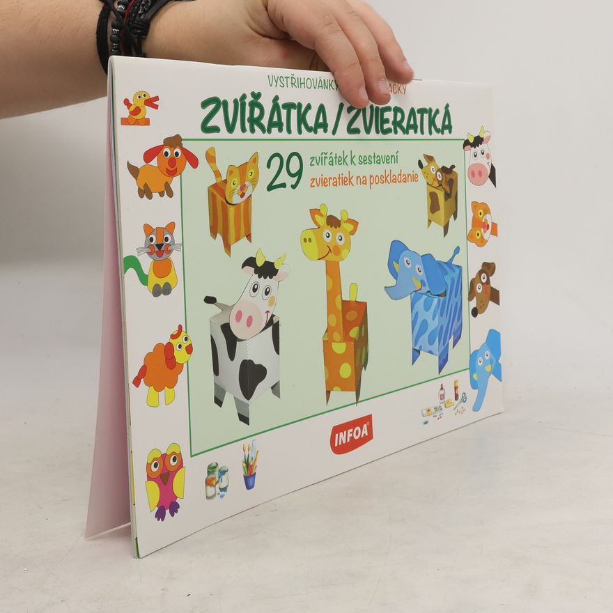 Irene Mazza Vystřihovánky Zvířátka/Zvieratká