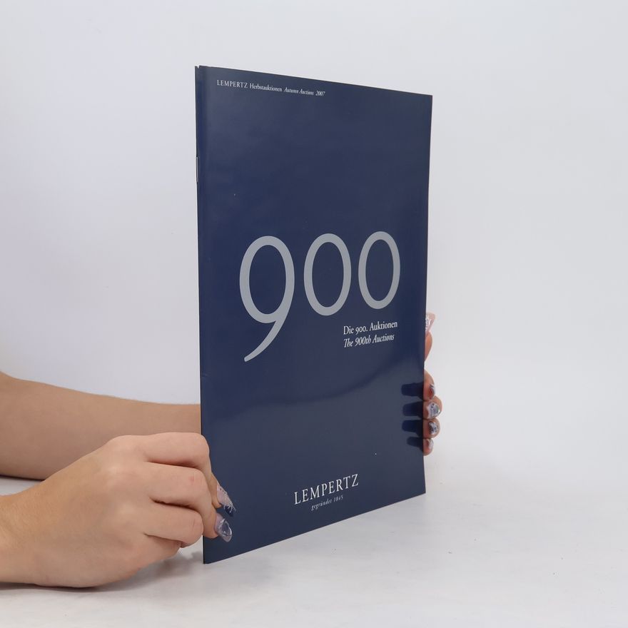 Kunsthaus Lempertz 900 Die 900 Auktionen