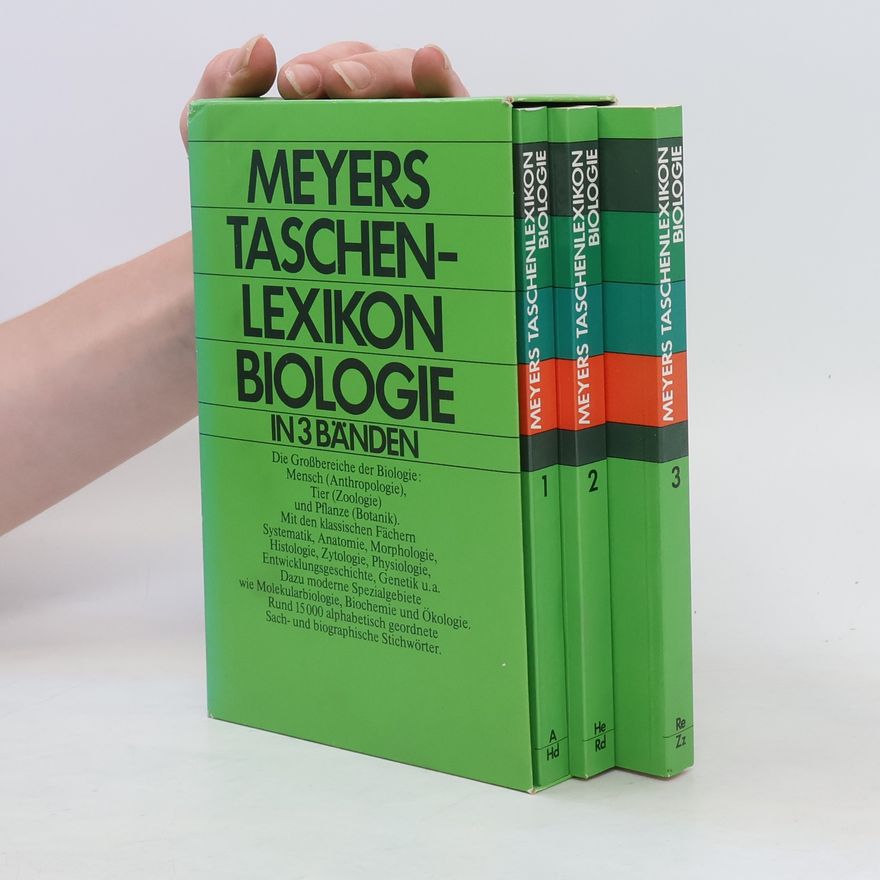 Collectif d'auteurs Meyers Taschenlexikon Biologie 1. A - Hd