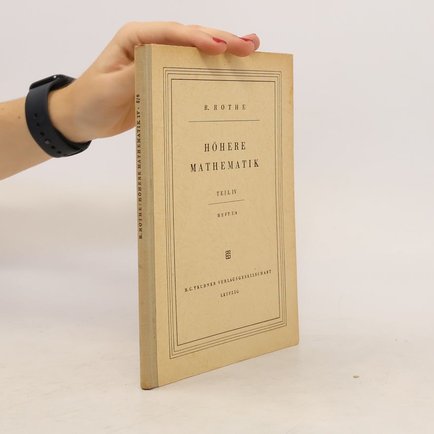 R. Rothe Höhere Mathematik