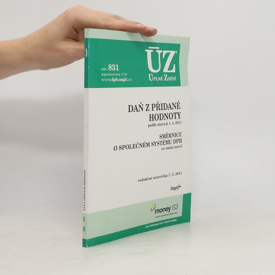 Collectif d'auteurs Úplné znění: Daň z přidané hodnoty