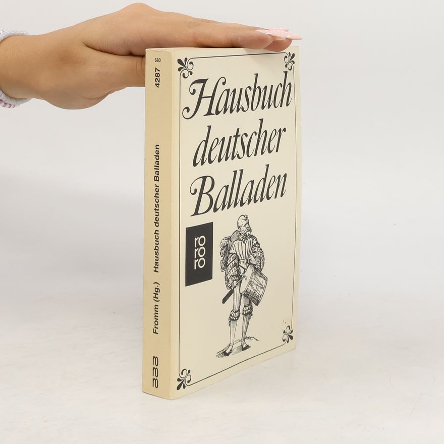 Hans Fromm Hausbuch deutscher Balladen.