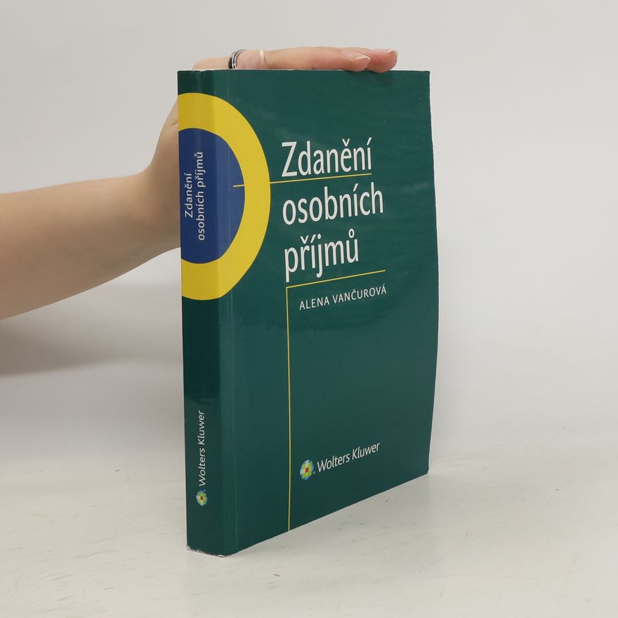 Alena Vančurová Zdanění osobních příjmů