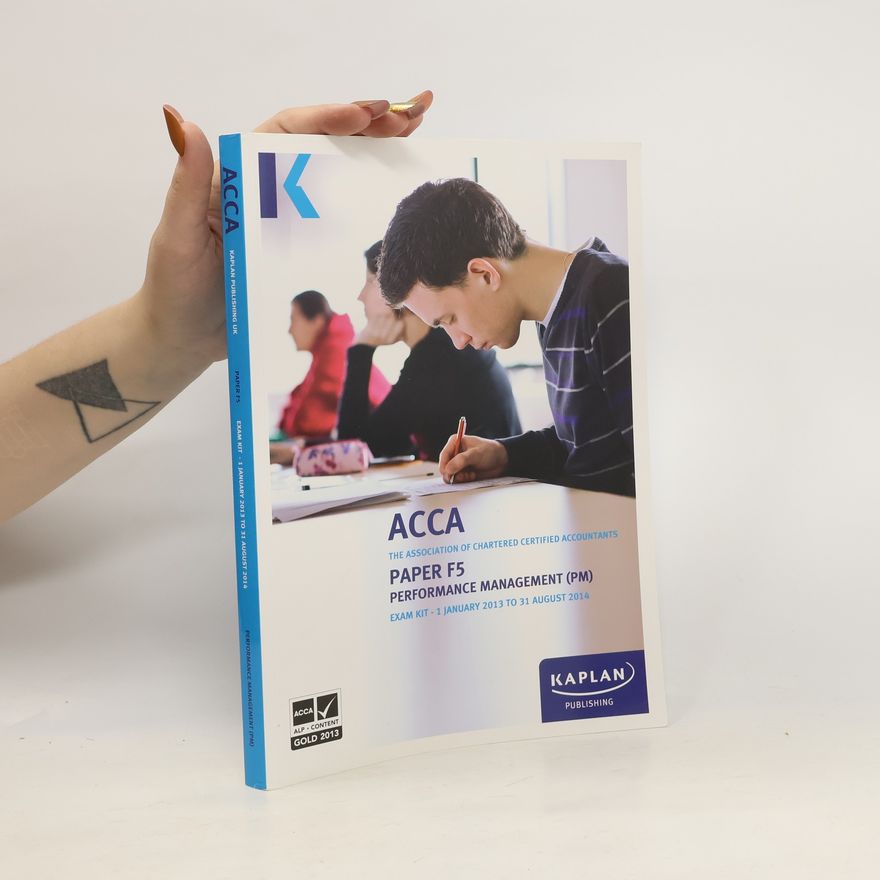 KAPLAN PUBLISHING. ACCA: F5 Performance Management PM