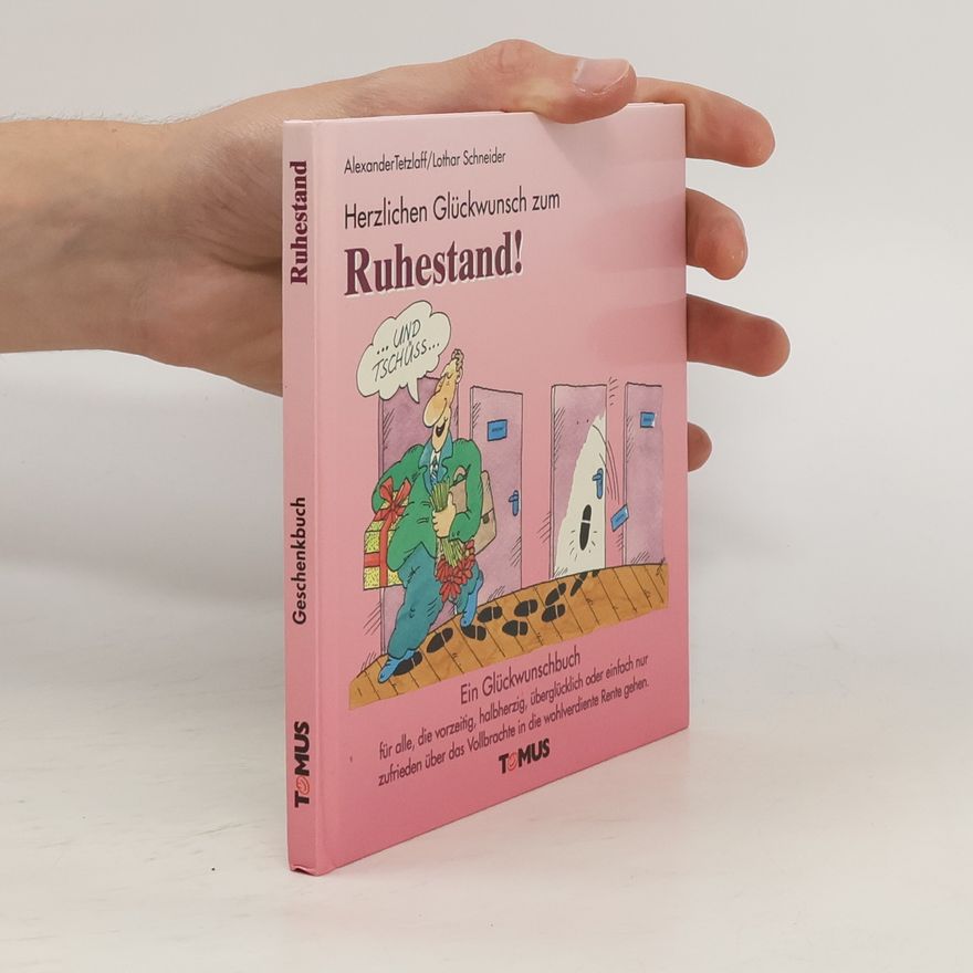 Alexander Tetzlaff Herzlichen Glückwunsch zum Ruhestand!