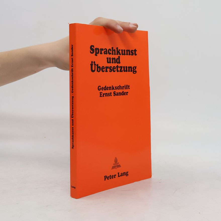 Albrecht Koch Sprachkunst und Übersetzung