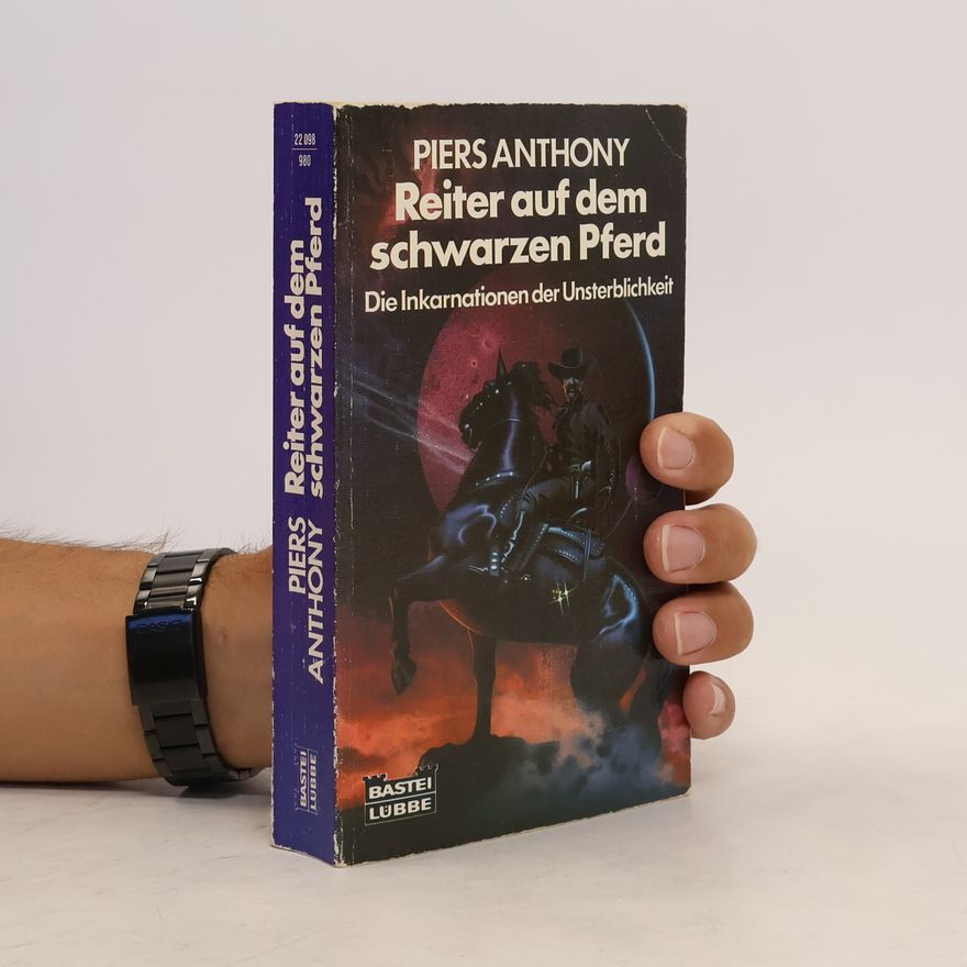 Piers Anthony Reiter auf dem schwarzen Pferd