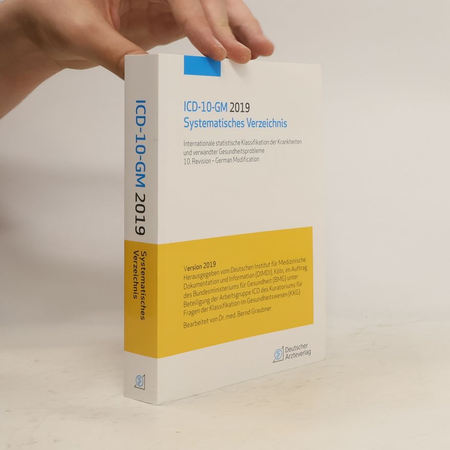 Collectif d'auteurs ICD-10-GM 2019Systematisches Verzeichnis