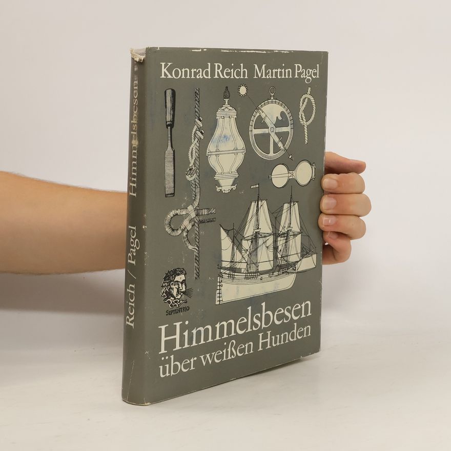 Konrad Reich Himmelsbesen über weissen Hunden