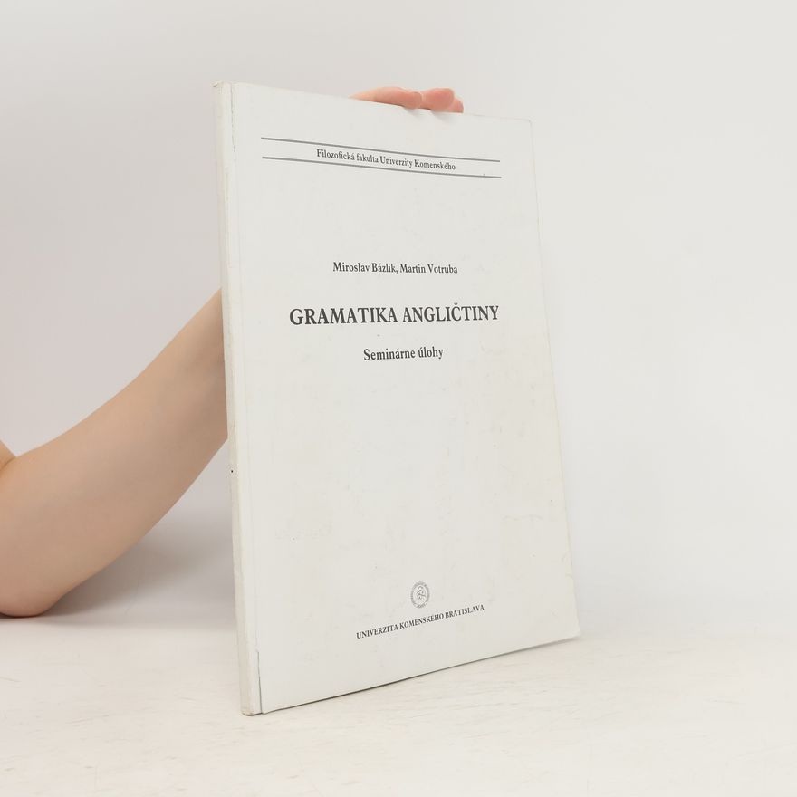 Martin Votruba Gramatika angličtiny