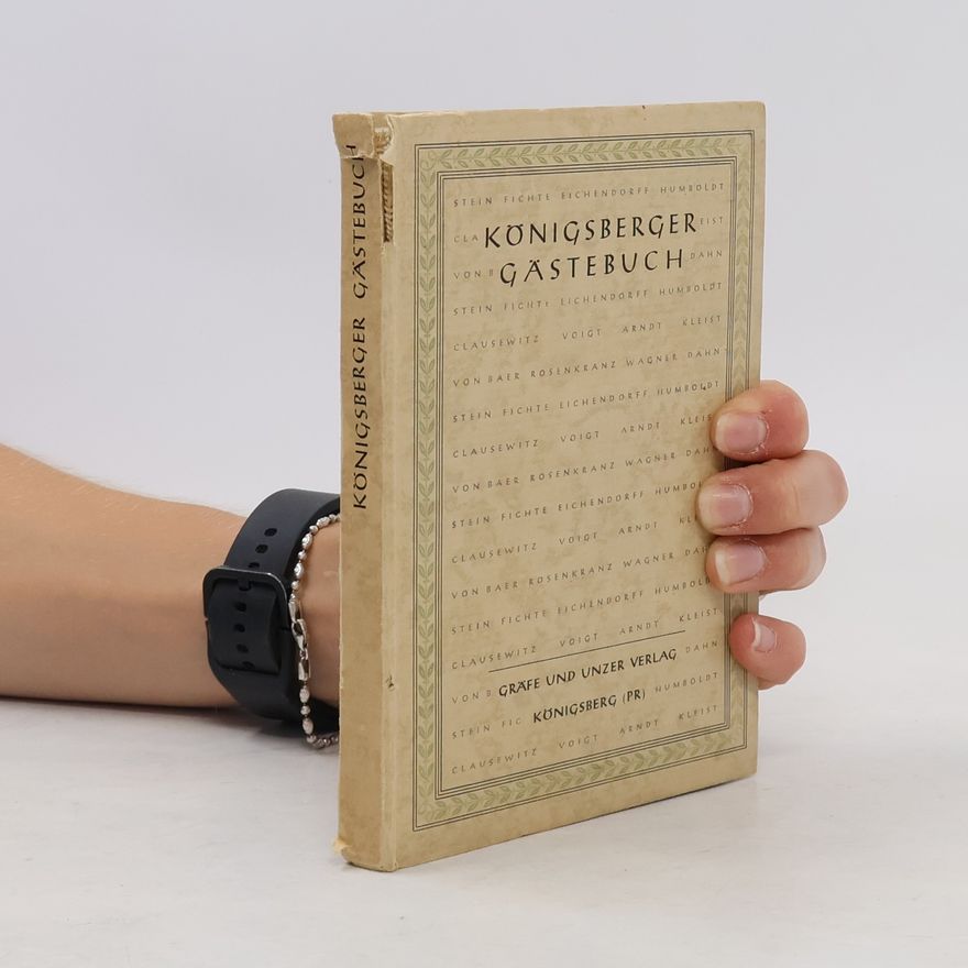Philipp Hofstötter Königsberger Gästebuch