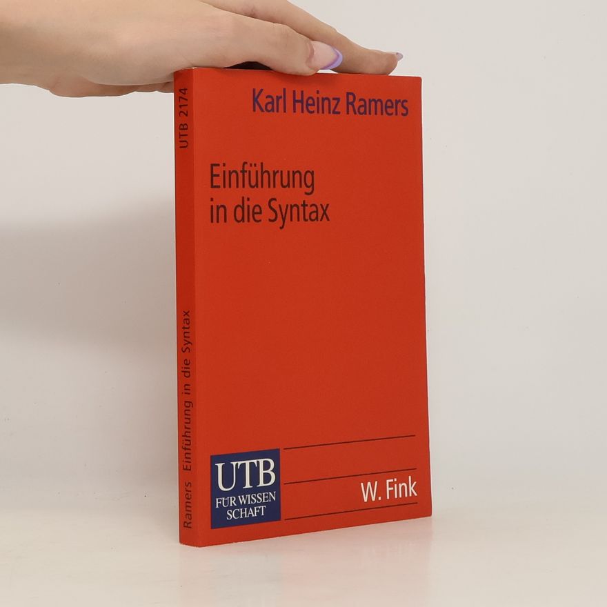 Karl H Ramers Einführung in die Syntax