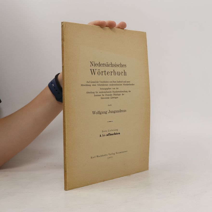Wolfgang Krämer Niedersächsisches Wörterbuch