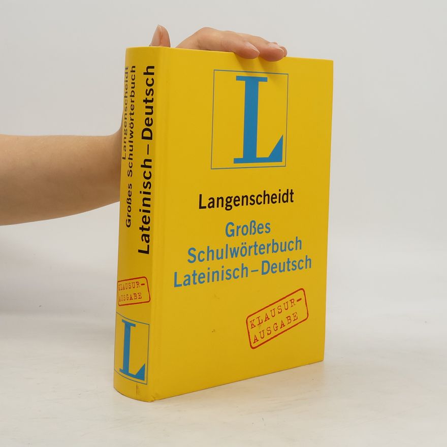 Rachele Zoli Sudbrock Langenscheidt, Großes Schulwörterbuch Lateinisch-Deutsch