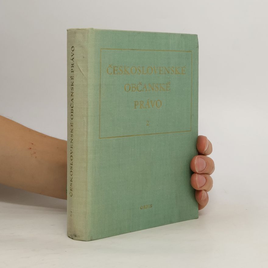 Collectif d'auteurs Československé občanské právo 2