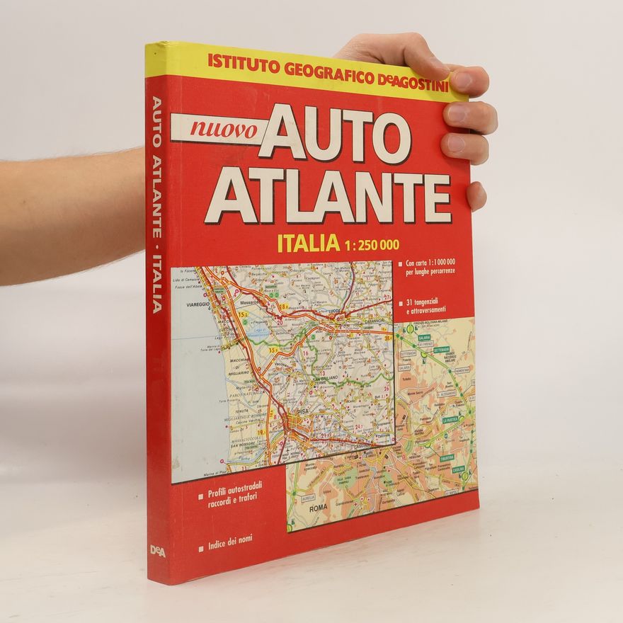 Collectif d'auteurs Auto atlante Italia 1:250 000