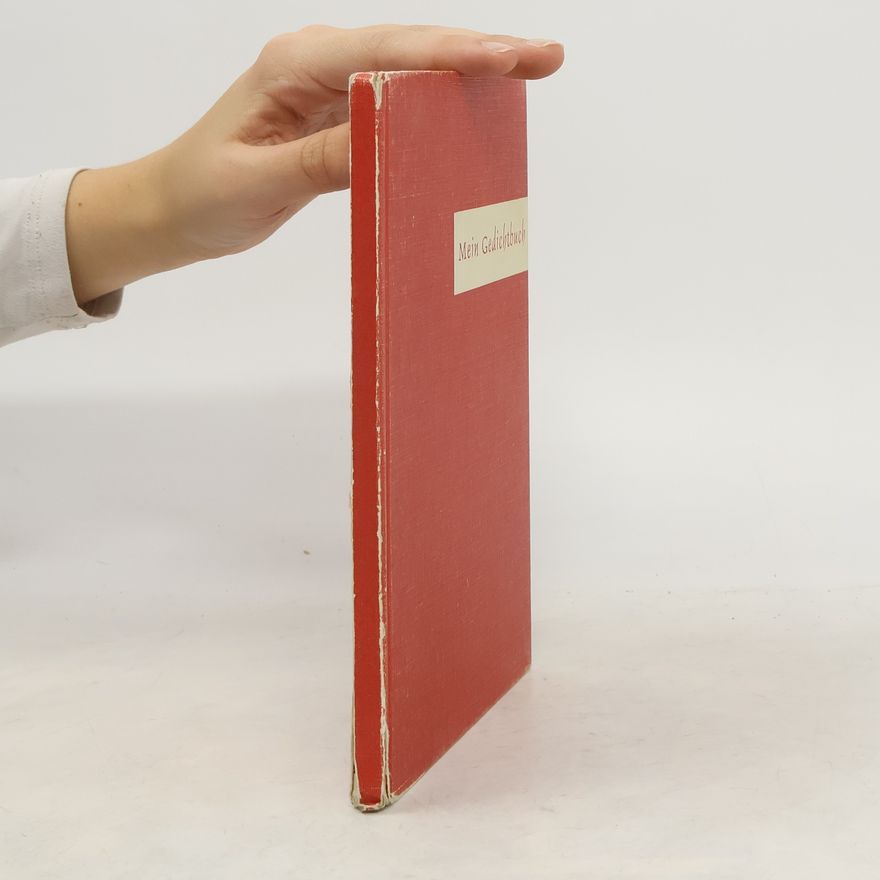 Alfred blumenthal Mein Gedichtbuch