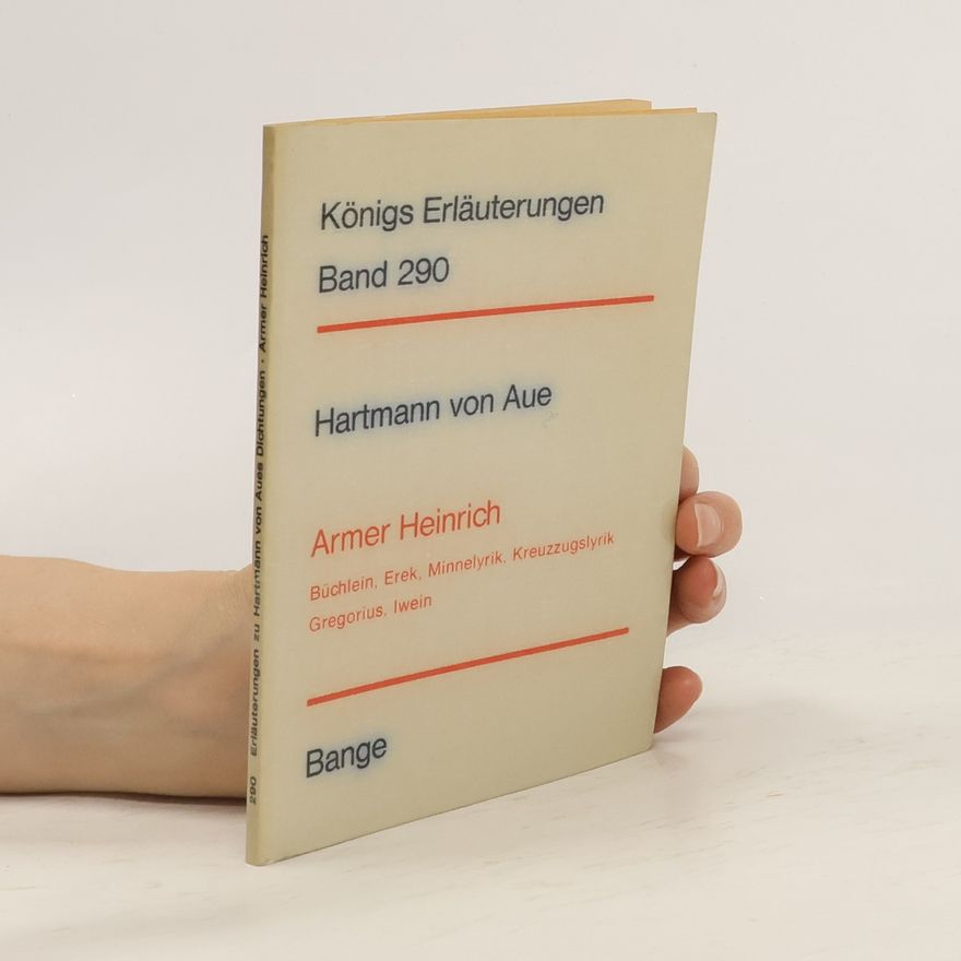 Hartmann von Aue Armer Heinrich