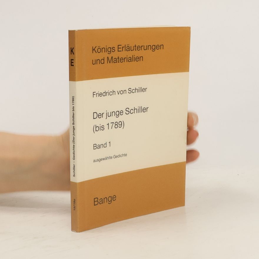 Various authors Erläuterungen zu ausgewählten Gedichten Friedrich von Schillers