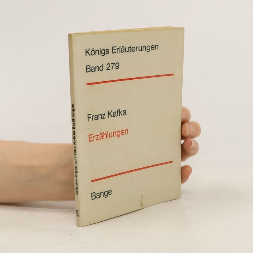 Karl Brinkmann Franz Kafka, Erzählungen