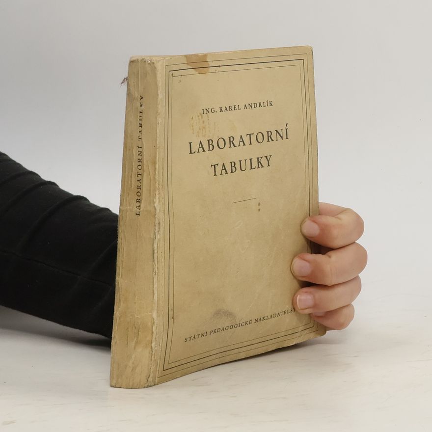 Karel Andrlík Laboratorní tabulky