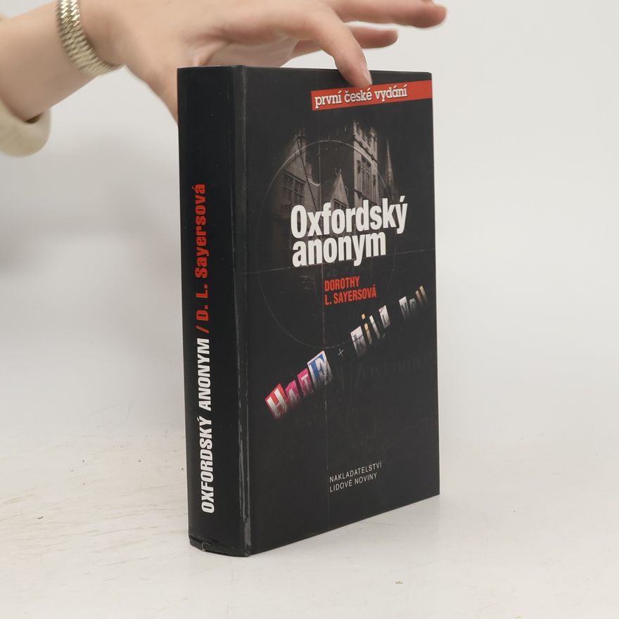 Dorothy L. Sayers Oxfordský anonym