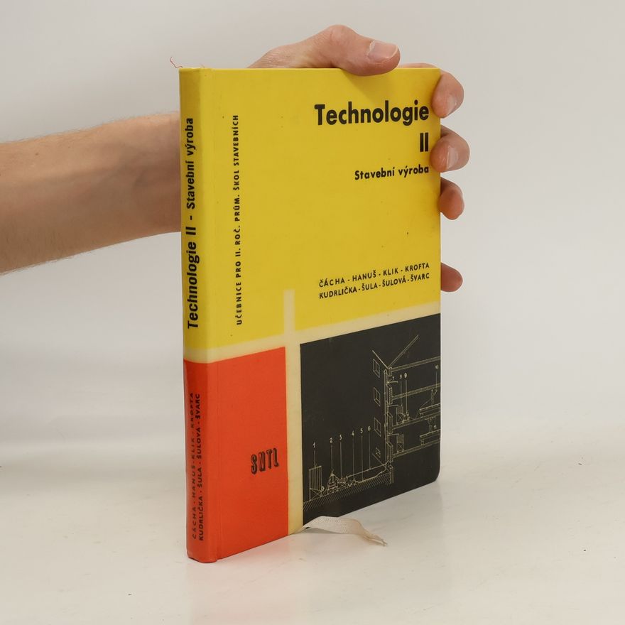 Kolektív autorov Technologie II. Stavební výroba