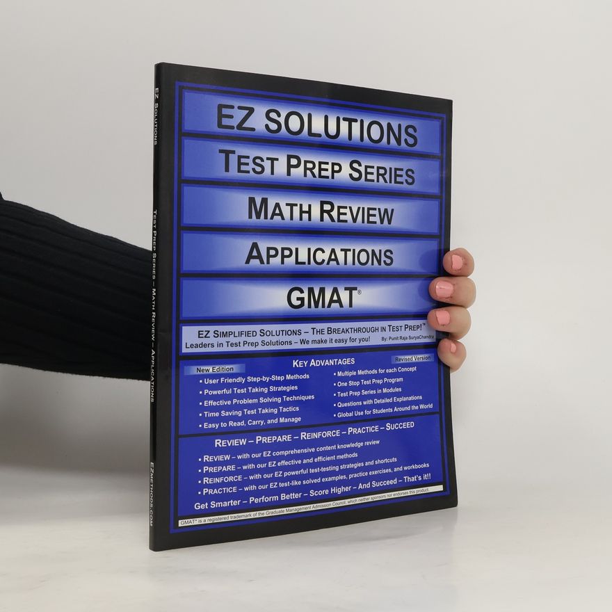 Punit Raja SuryaChandra EZ Solutions - Test Prep Series - Math Review - Applications - GMAT