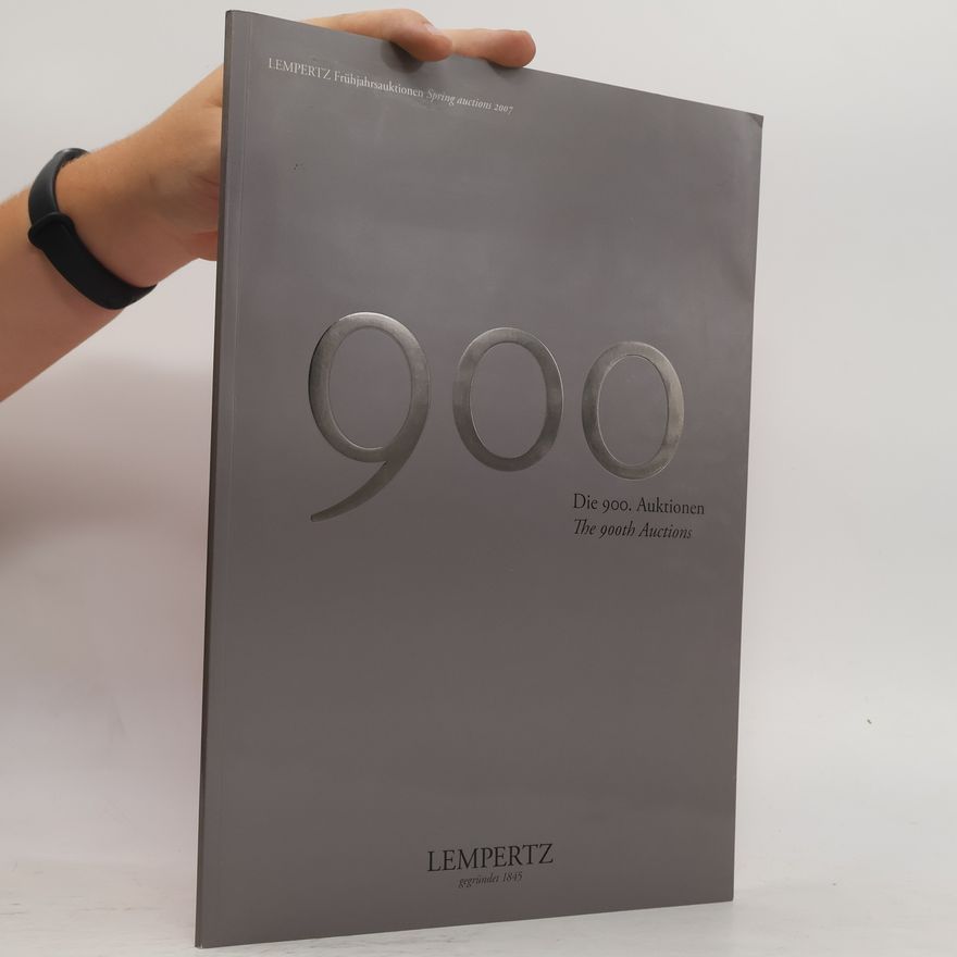 Collectif d'auteurs Die 900. Auktionen