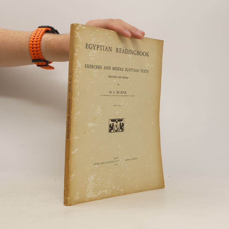 A. De Buck Egyptian Readingbook