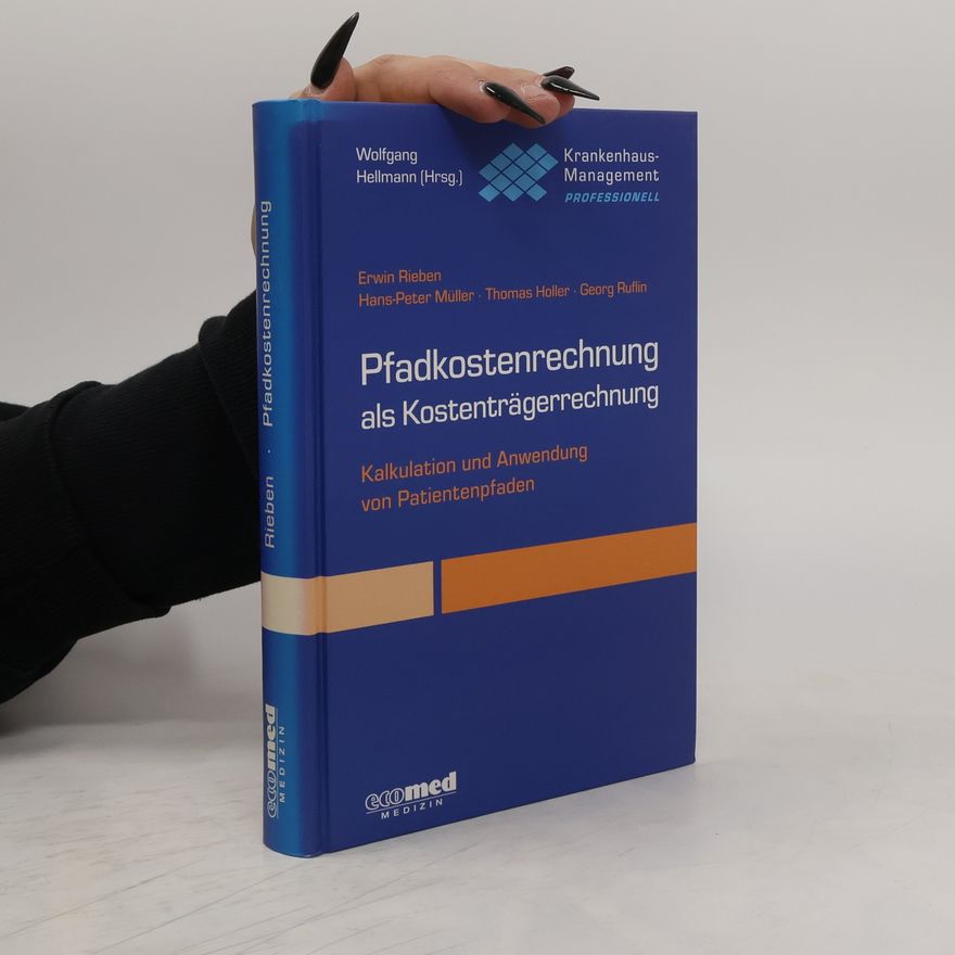 Manfred Hellmann Pfadkostenrechnung als Kostenträgerrechnung