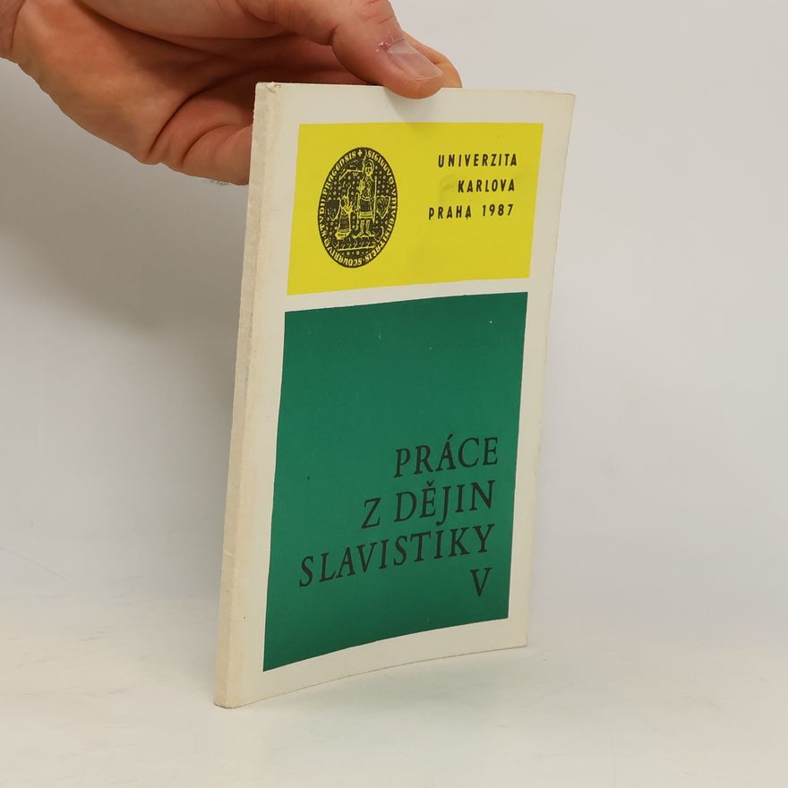 Teodor Bašta Práce z dějin slavistiky V.