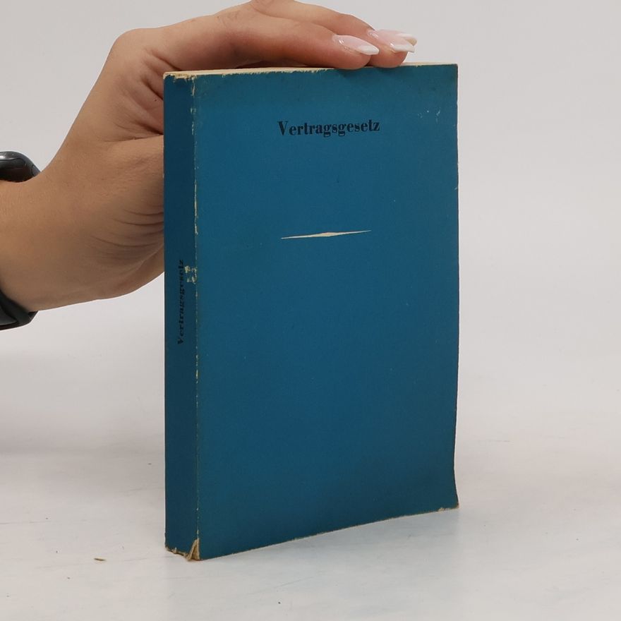 Collectif d'auteurs Vertragsgesetz