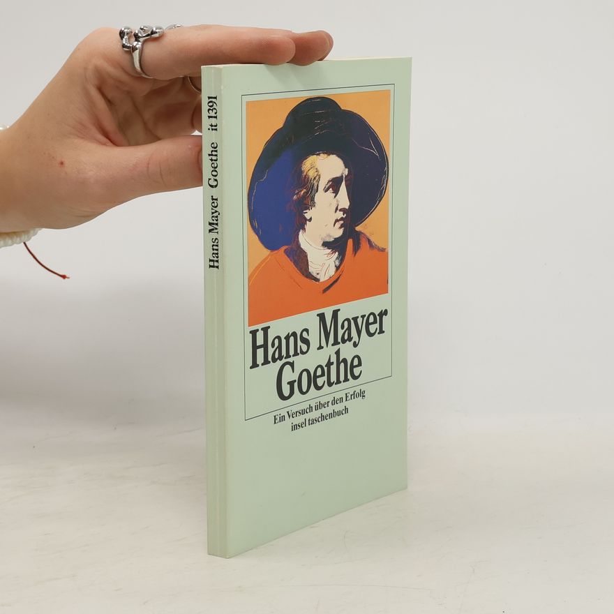 Hans Mayer Goethe