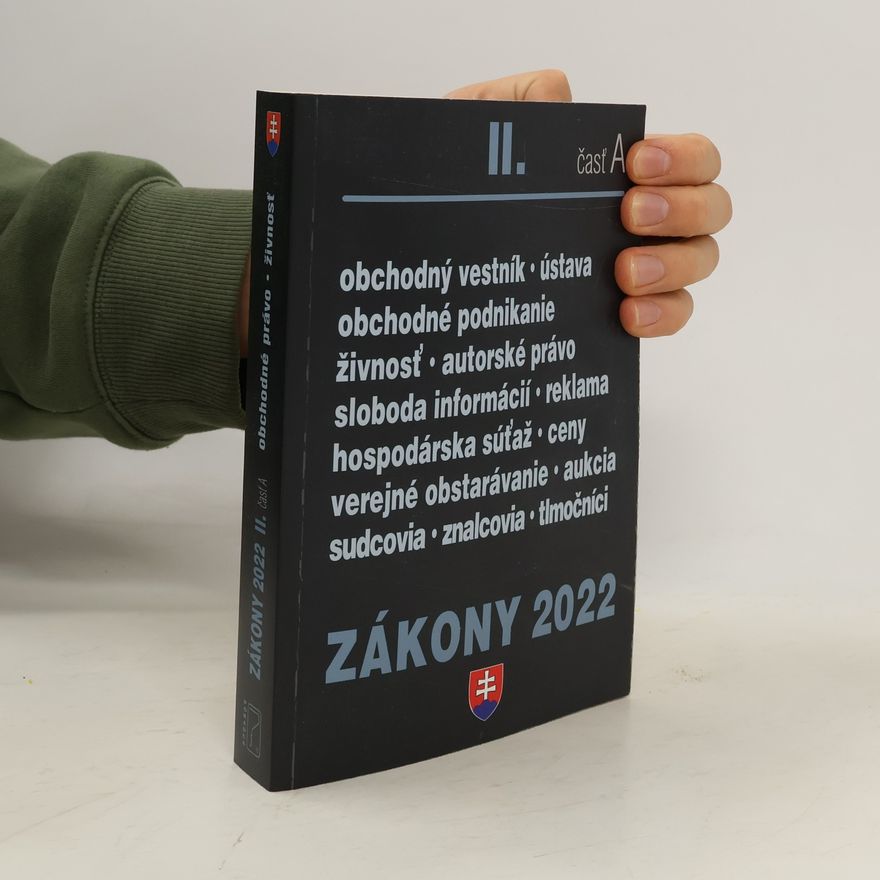 Autorenkollektiv II. Zákony 2022, časť A