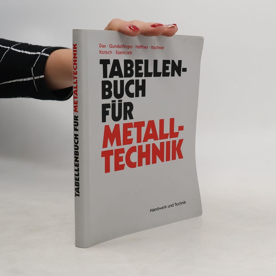 Autorenkollektiv Tabellenbuch für Metalltechnik
