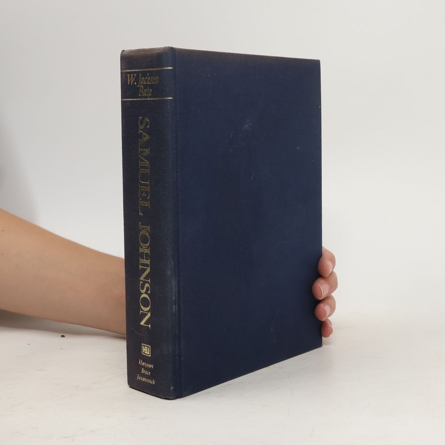 Walter Jackson Bate Samuel Johnson