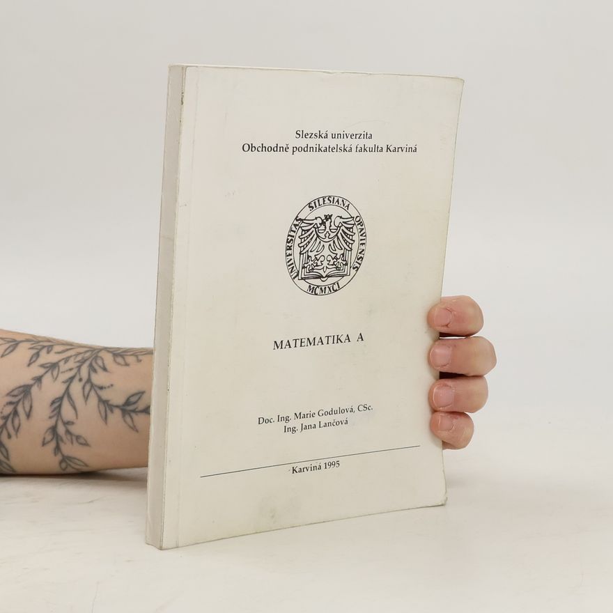 Marie Godulová Matematika A