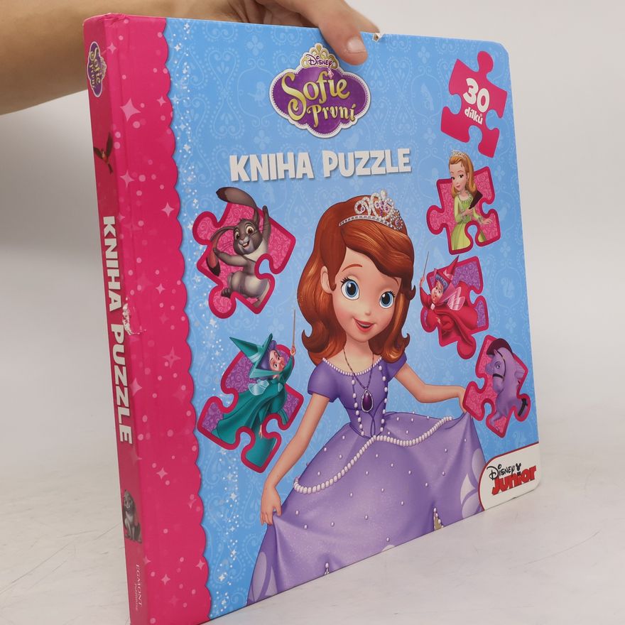 Kolektiv autorů Sofie První. Kniha puzzle.