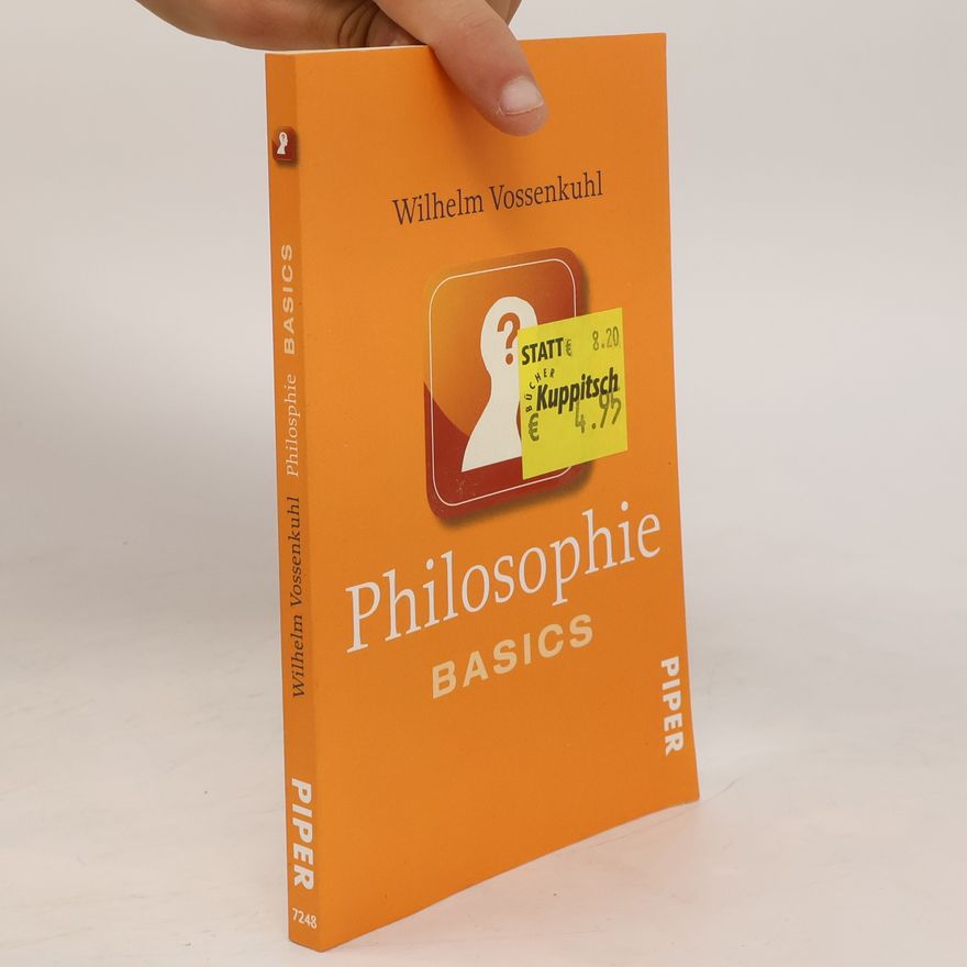 Wilhelm Vossenkuhl Philosophie
